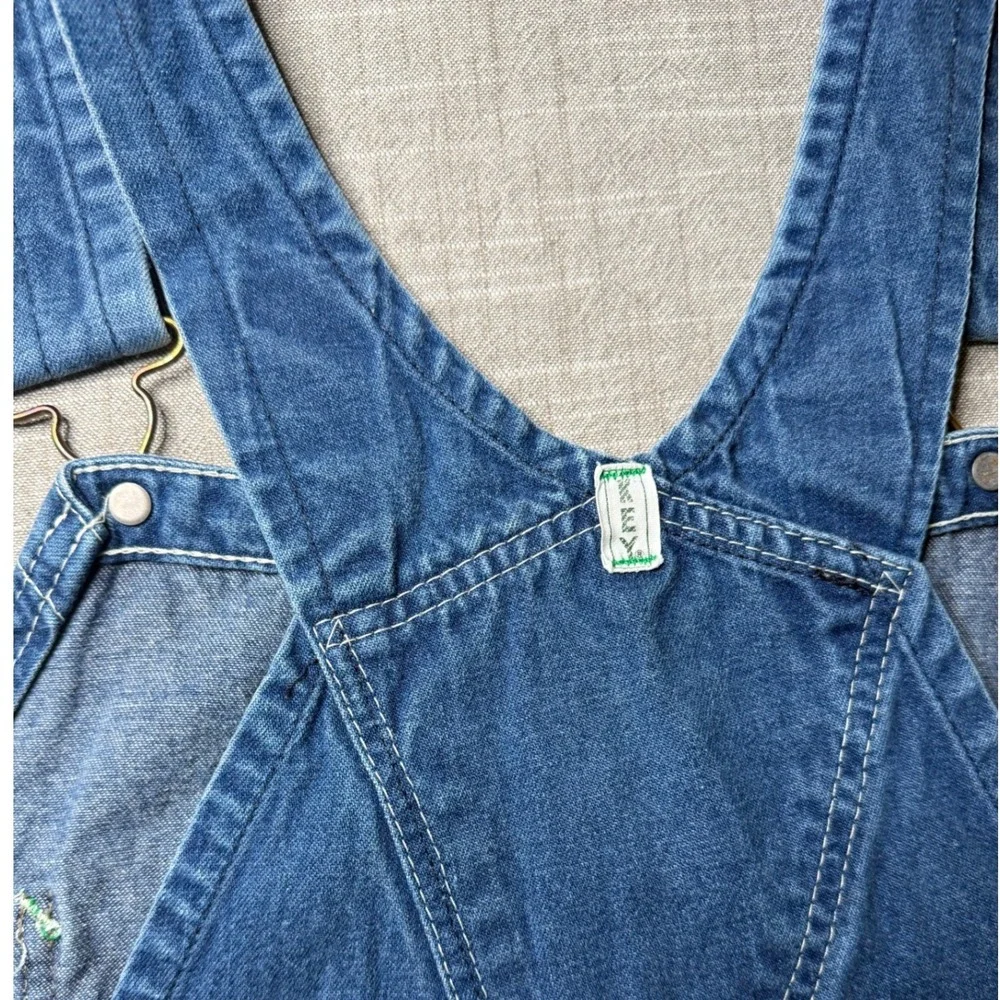 Key Imperial Aristocrat of Overalls Mens 40x30 Blue Denim Bib Workwear 1087KY